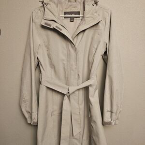 Eddie Bauer Women's Beige Trench Coat